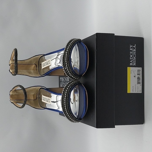 1009- Badgley Mischka Heels Women’s Sandals Size 8.5 NWT - Picture 7 of 16